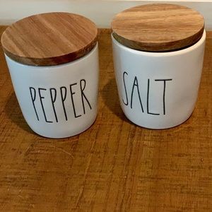 Rae Dunn Salt and Pepper Containers